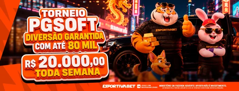 Banner do torneio de slots da PG Soft com chamada de premiação semanal, publicado pelo site oficial.