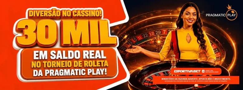 Banner de torneio de roleta da Pragmatic Play divulgado pelo site oficial.